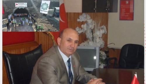 Eski Madenci, Eski Soma Mhp İlçe Başkanının Basın Açıklaması.   VEDAT ERDEM