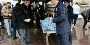 Merzifon’da Şehit Polisler İçin Mevlid-i Şerif Okundu