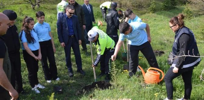 Polis Teşkilatının 180. Yılı  İçin Fidan Dikildi