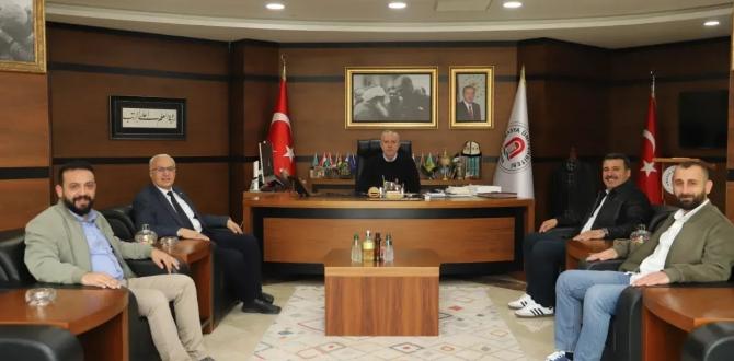Amasyaspor Yönetiminden  Amasya Üniversitesi’ne Ziyaret