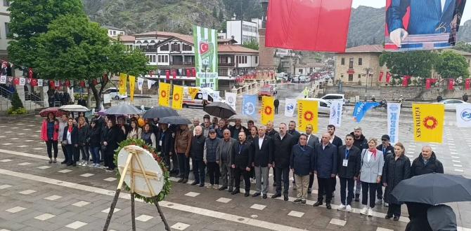 “Birlikte Daha Güçlüyüz”: Amasya’da 1 Mayıs’a Yoğun Katılım