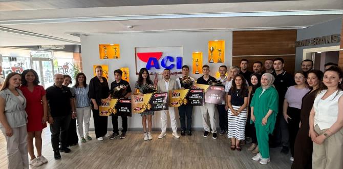AÇI EĞİTİM KURUMLARINDA “Amasya’nın Gururları: Dereceye Giren Öğrenciler İçin Anlamlı Tören”