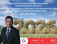 AMASYA ŞEKER’DEN 2026 YILI İÇİN ANLAMLI MESAJ