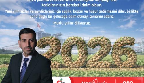 AMASYA ŞEKER’DEN 2026 YILI İÇİN ANLAMLI MESAJ